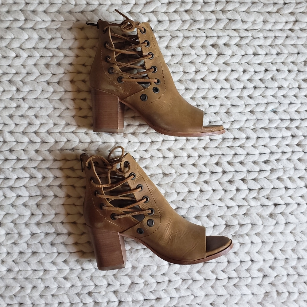 Baske California Fury Open Toe Booties - Picture 4 of 12